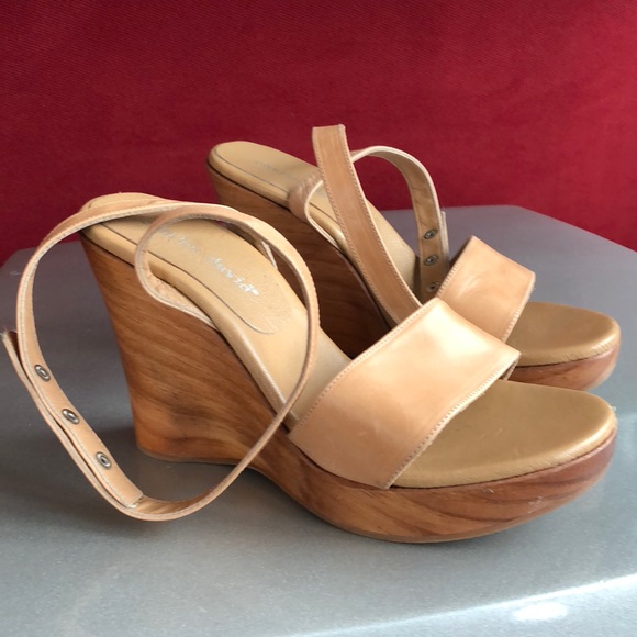 Charles David Shoes - Charles David wooden wedges